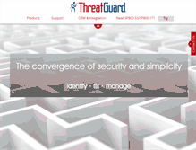 Tablet Screenshot of forums.threatguard.com